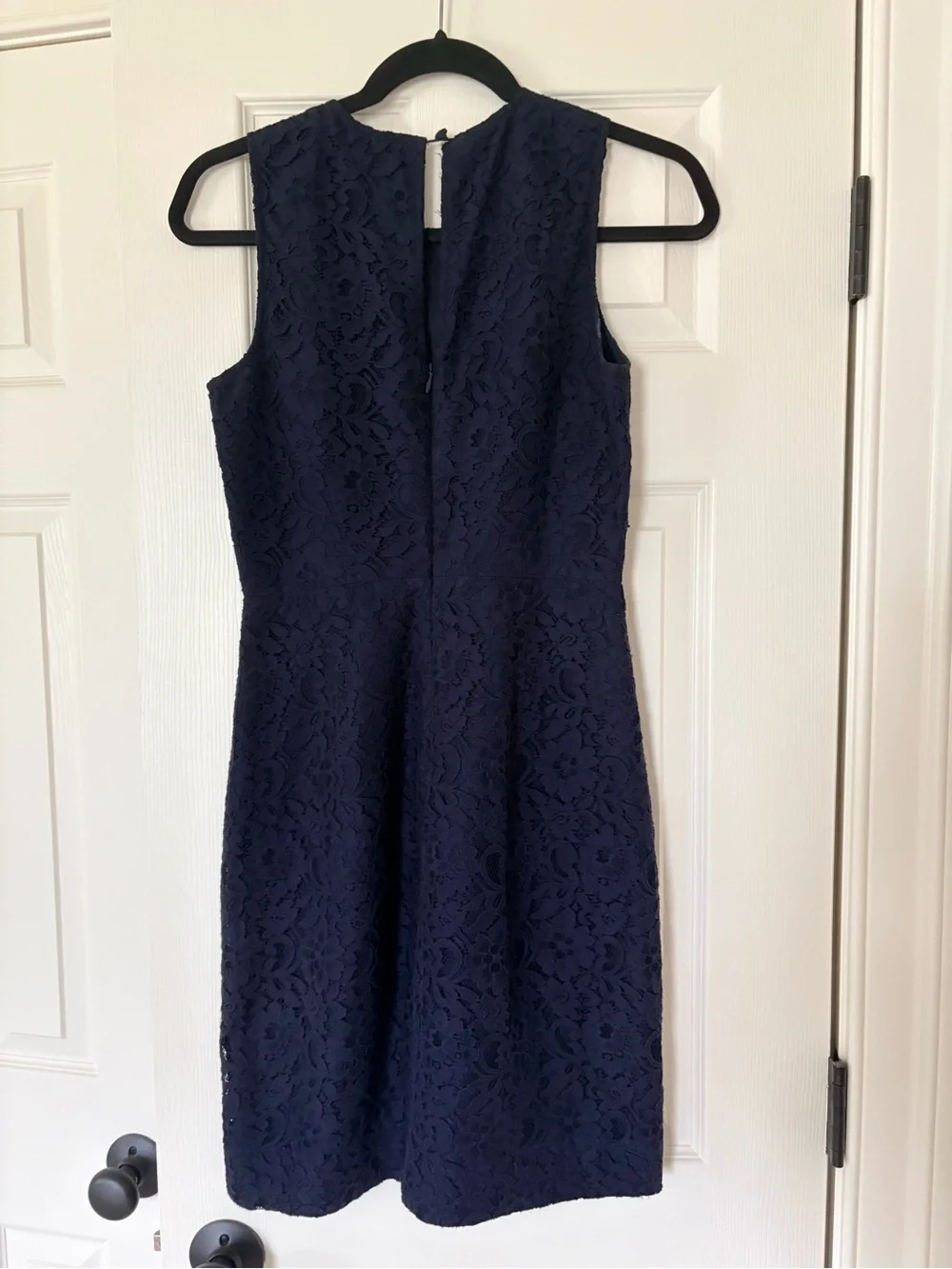 J Crew Navy Lace Dress
